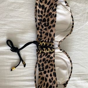 Victoria’s Secret leopard swim top
